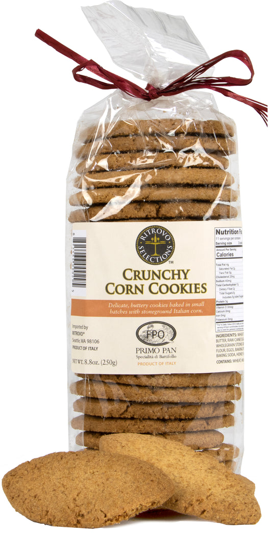 Primo Pan Foglie di Mais - Crunchy Corn Cookies