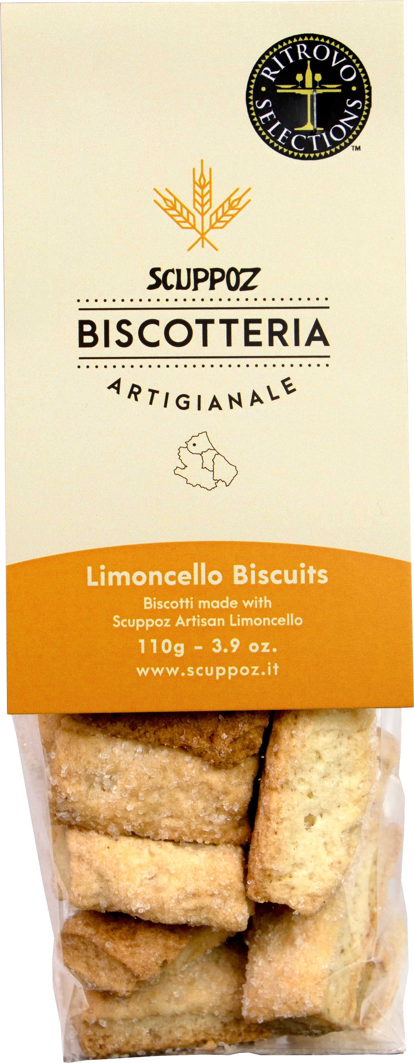 Scuppoz Biscotti al Limoncello