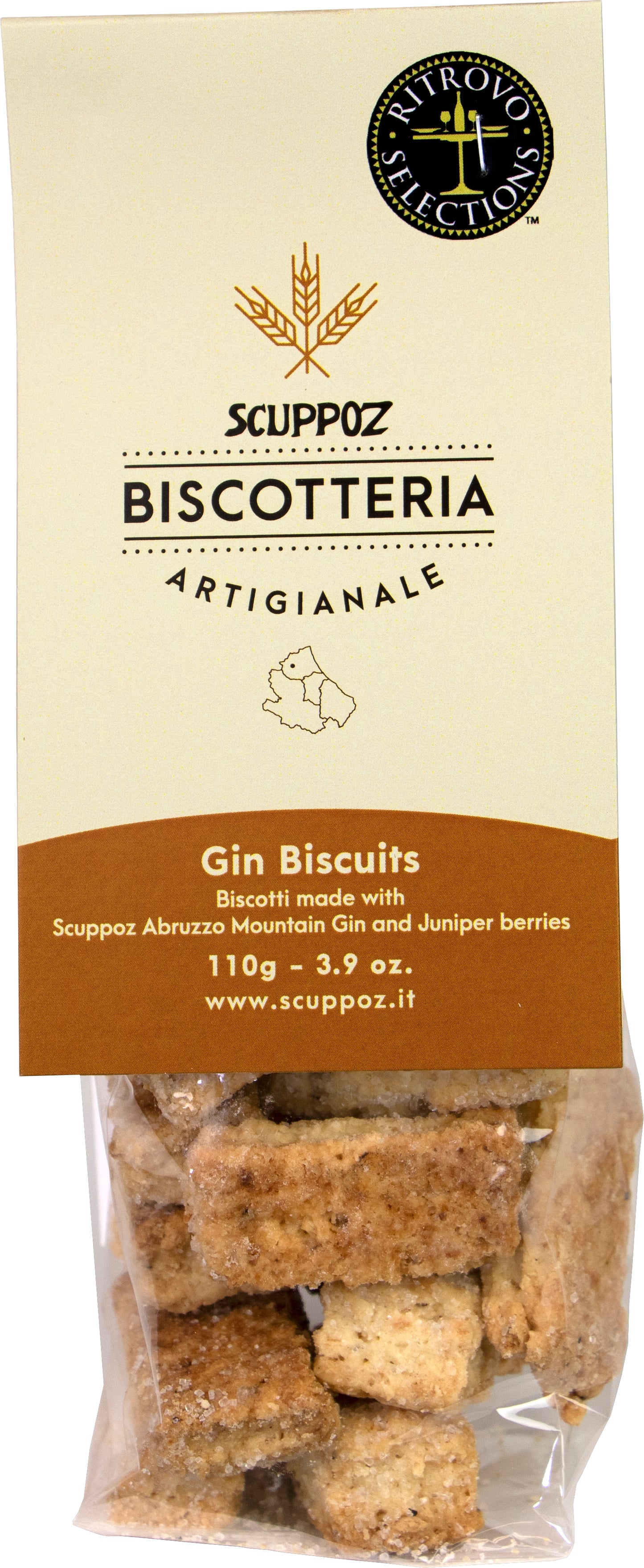 Scuppoz Biscotti al Gin