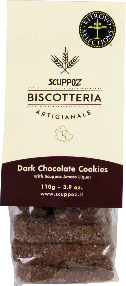 Scuppoz Biscotti with Dark Chocolate and Amaro