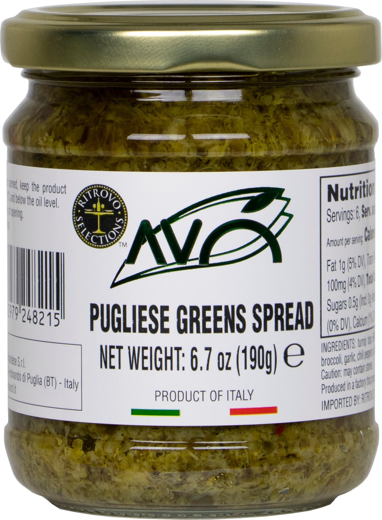 Antica Valle d'Ofanto Pugliese Greens Spread