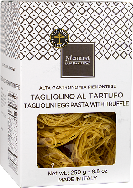 Allemandi Tagliolini al Tartufo - Egg pasta with cage-free eggs, boxed