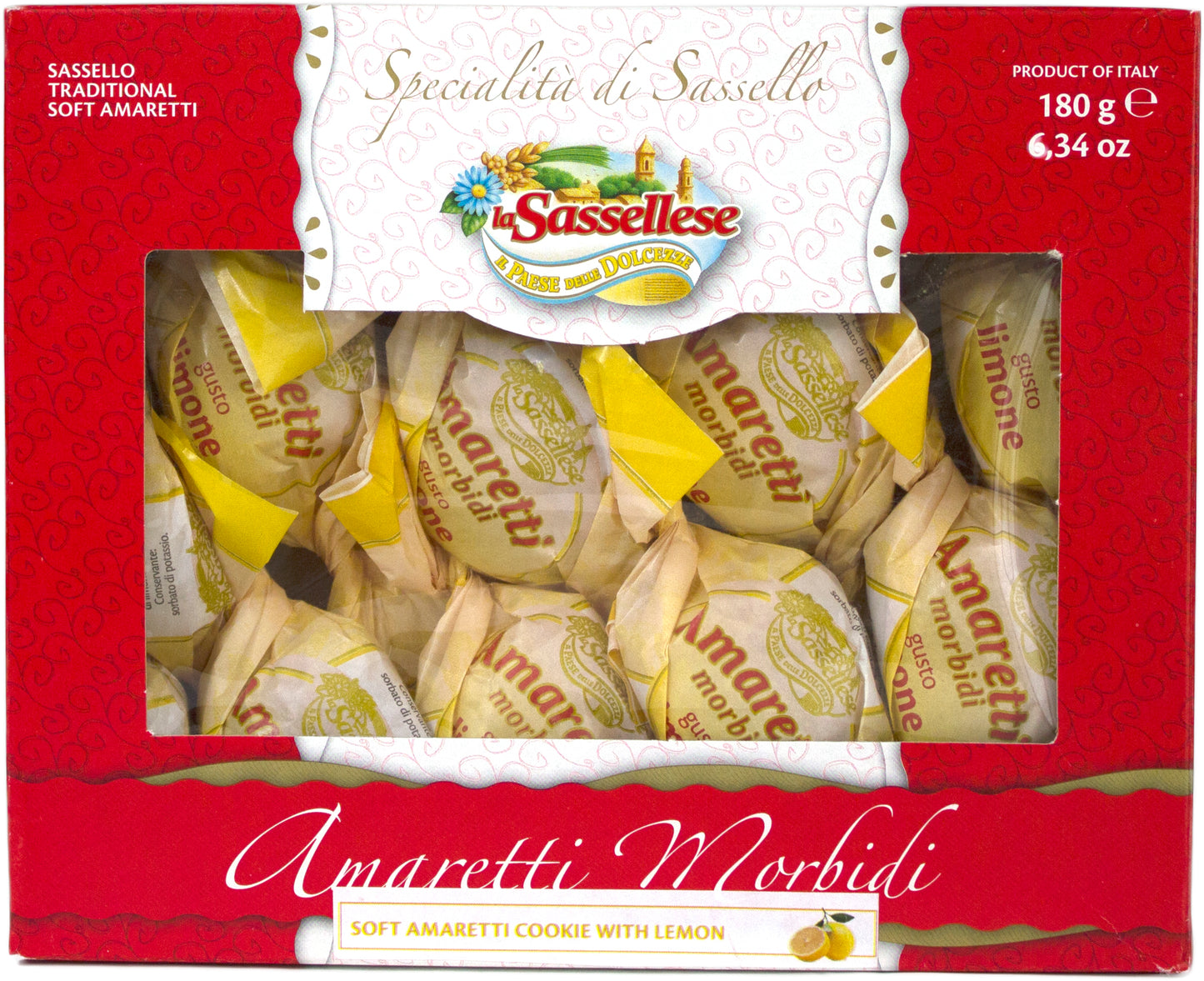 La Sassellese Soft Amaretti with Lemon