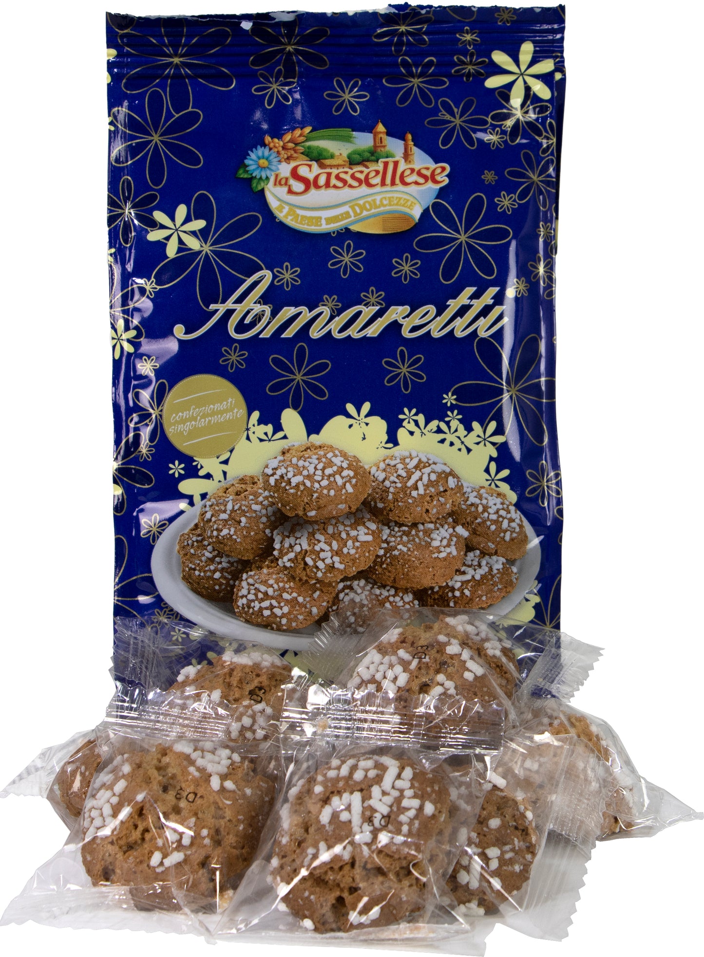 La Sassellese Crunchy Amaretti Cookies, flourless