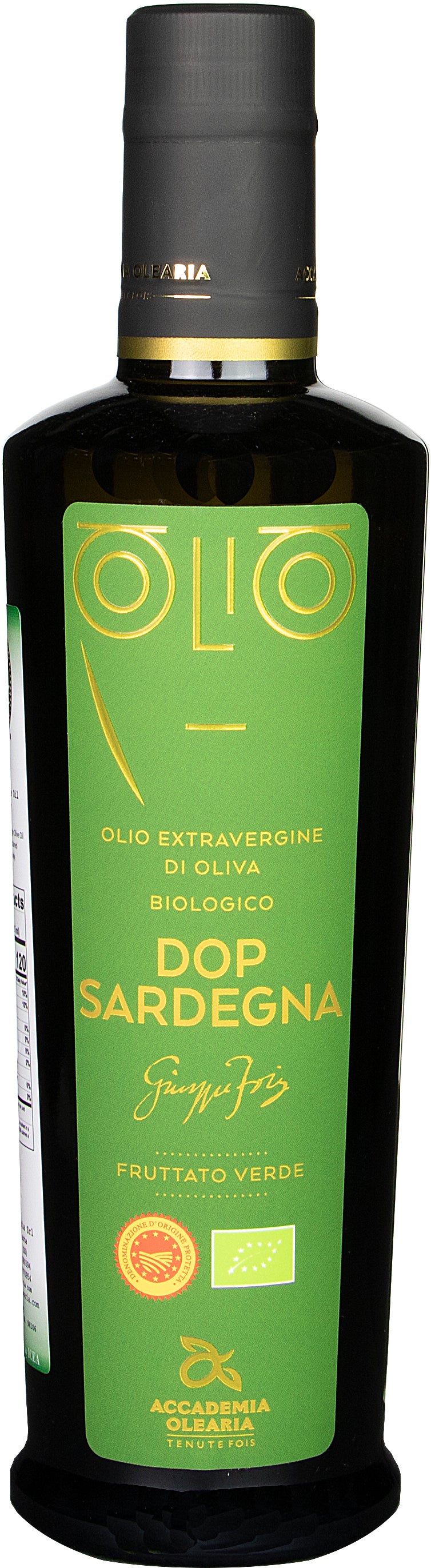 Accademia Oleria Organic DOP Sardinian Extra Virgin Olive Oil, 500ml