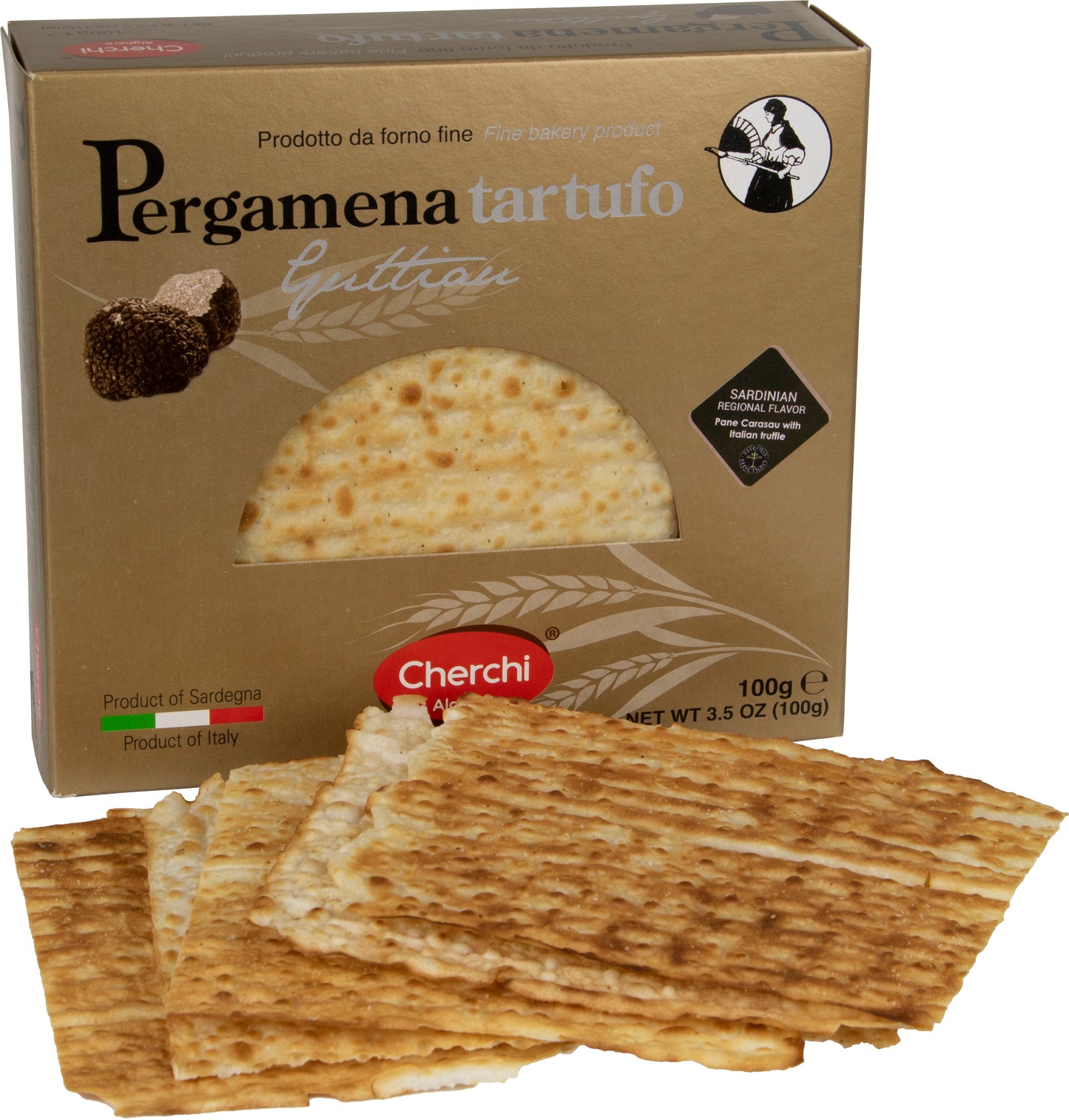 Cherchi Sardinian Pane Carasau Flatbread with Truffle