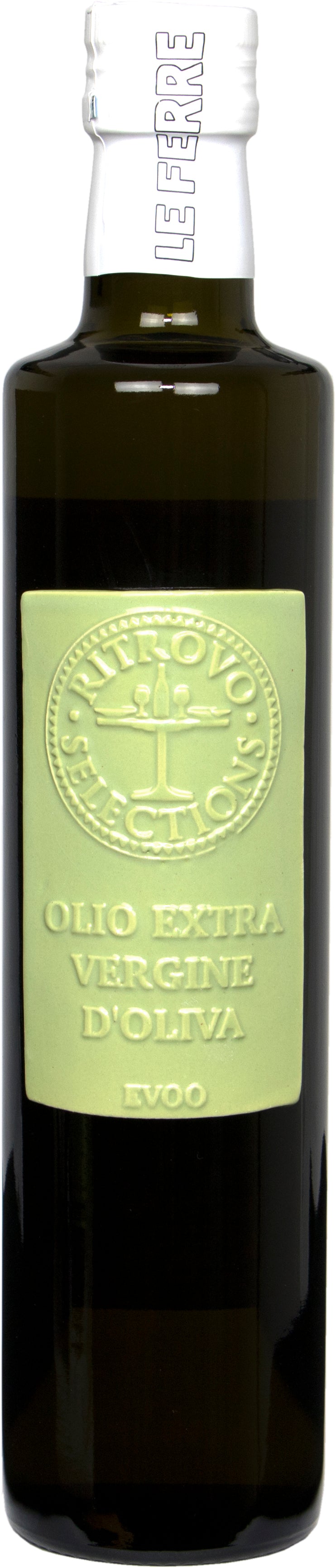 Le Ferre Puglia Blend Extra Virgin Olive Oil with Decorative Ceramic Tile