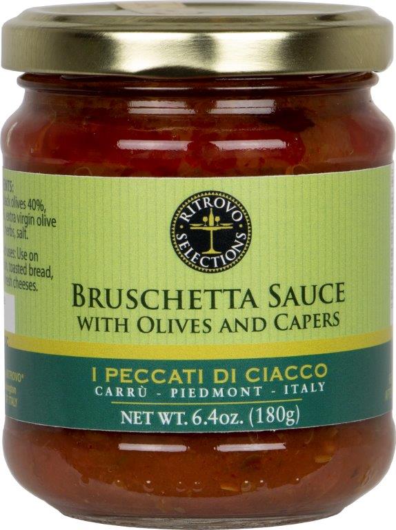 180g Ciacco Bruschetta with Olives & Capers - Ritrovo