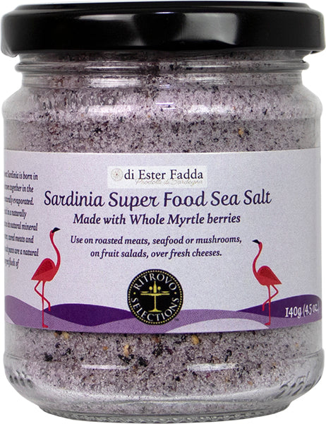 Fine Sardinian Sea Salt with Myrtle