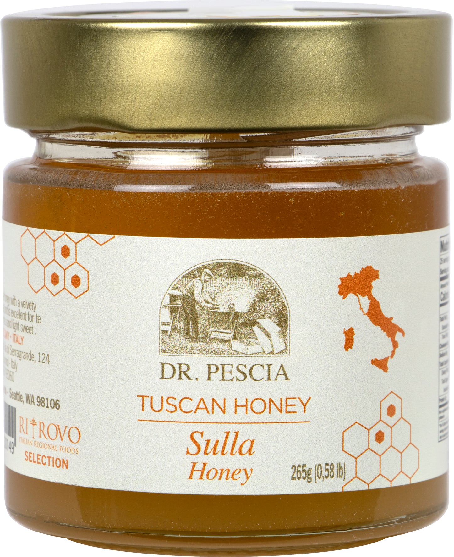 Dr. Pescia Sulla Honey - Tuscan Lupine Flower Honey