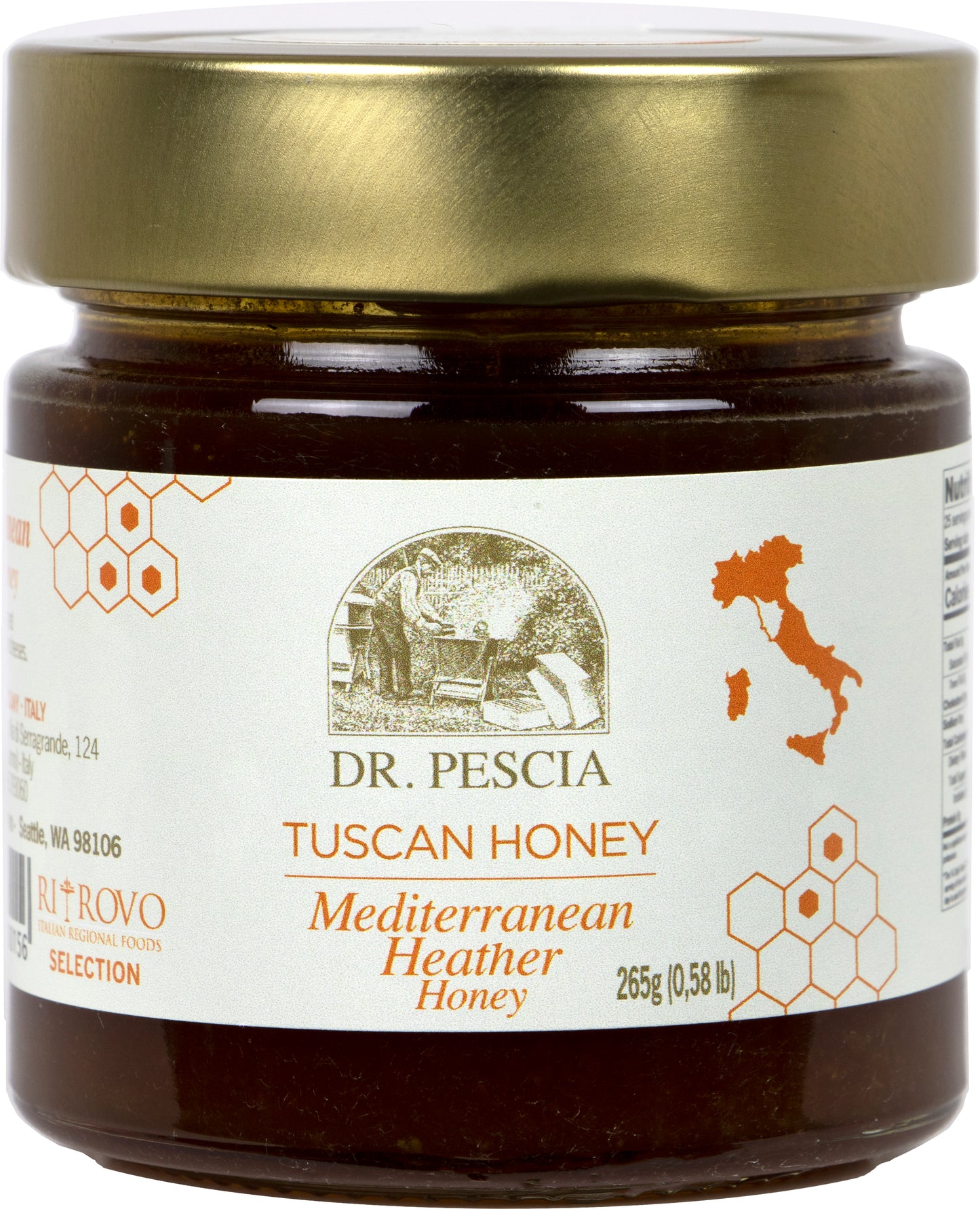 Dr. Pescia Wild Mediterranean Heather Honey