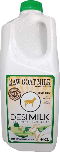 Half Gallon Goat Milk  - Desi Milk