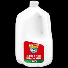 1 Gallon Organic Whole Milk  - Horizon