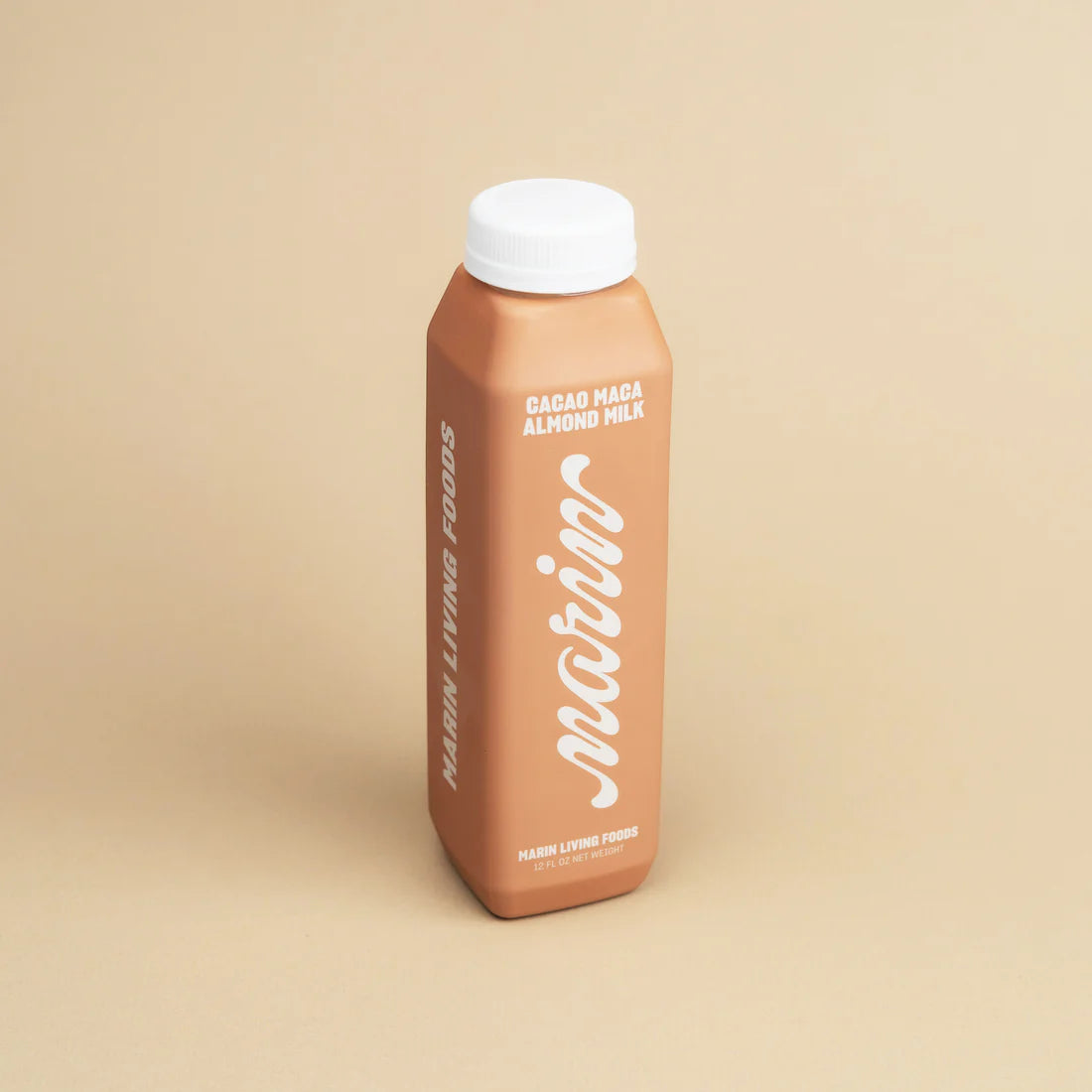 12oz Cacao Maca Almond Milk  - Marin Living Foods