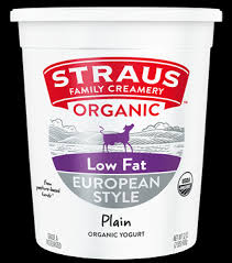 32oz European Low fat Yogurt - Straus