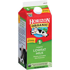 Half Gallon Organic Low fat  - Horizon