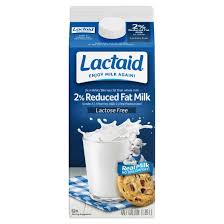 Half Gallon (Lactose Free)(Reduced Fat) - Lactaid