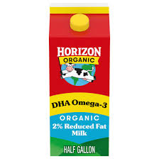 Half Gallon (DHA Omega 3)(Reduced Fat)  - Horizon