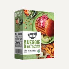 8oz Organic (Plant Based) Veggie Burger - Hodo