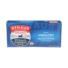 1LB Unsalted Organic Butter - Straus