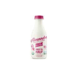 16oz Organic Half & Half  - Alexandre