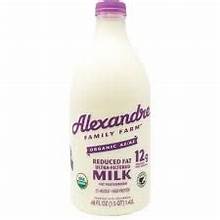 48oz Organic 2% Milk - Alexandre